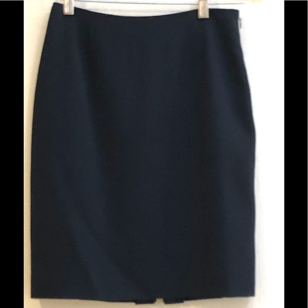 Ann Taylor black straight skirt, size 2P